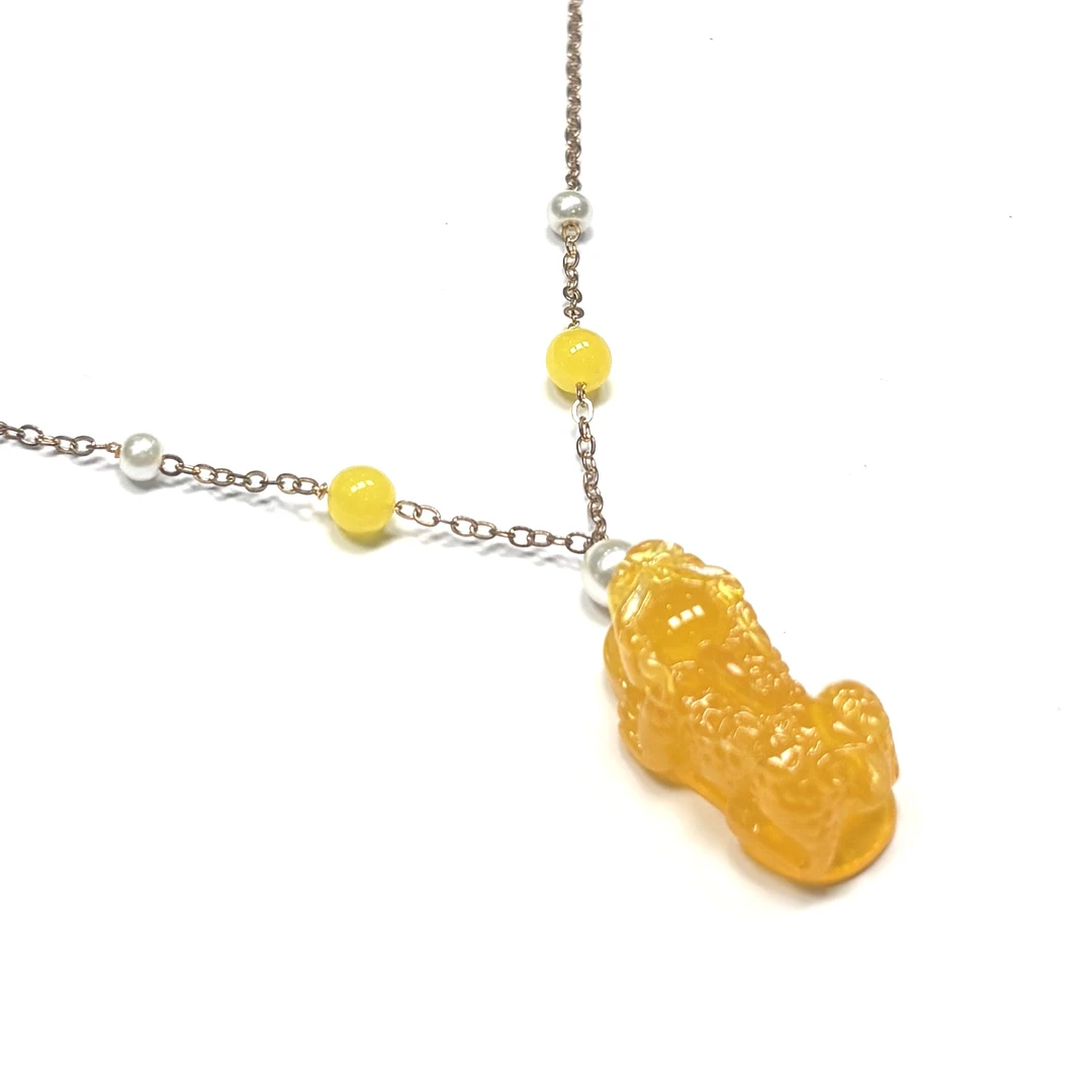 Ff683 现代简约时尚项链 尺寸 30x17x13mm