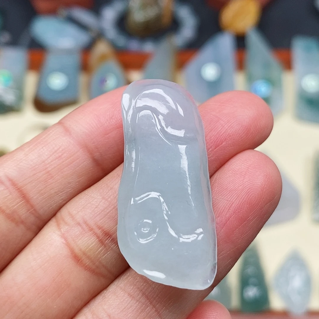 颈饰未镶嵌翡翠翡翠