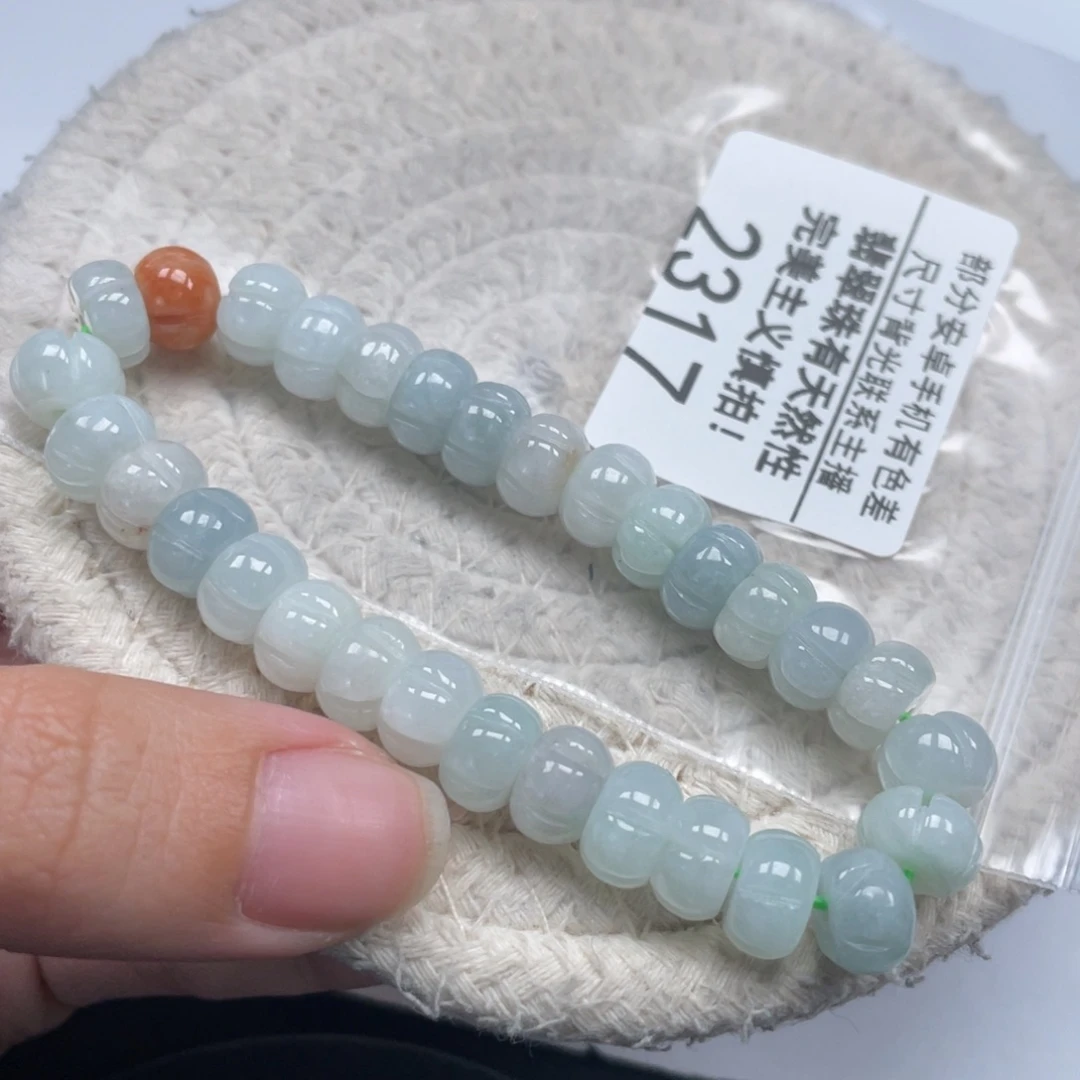 翡翠未镶嵌手链天然A货缅甸翡翠9