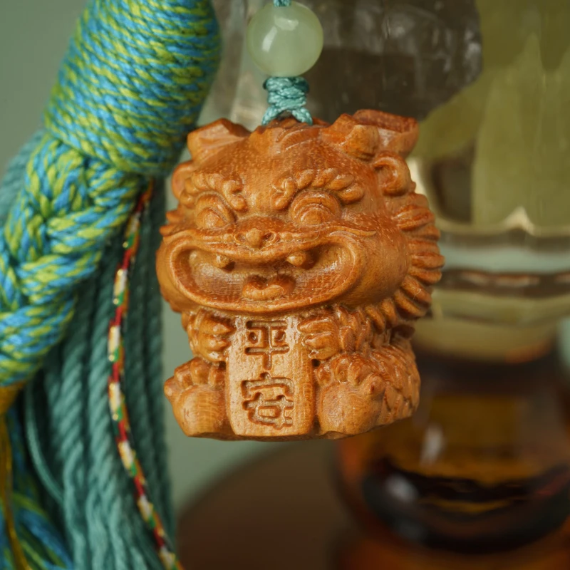 【醒宝】醒狮芭比檀藏式棉线挂饰