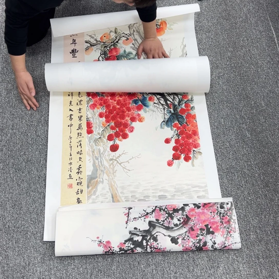 国画卖字画的小老板