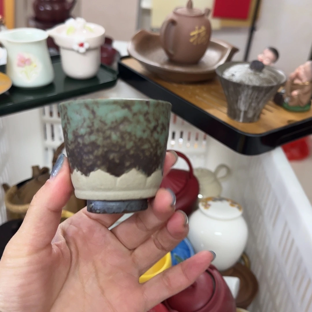 微瑕陶瓷茶具茶壶茶杯