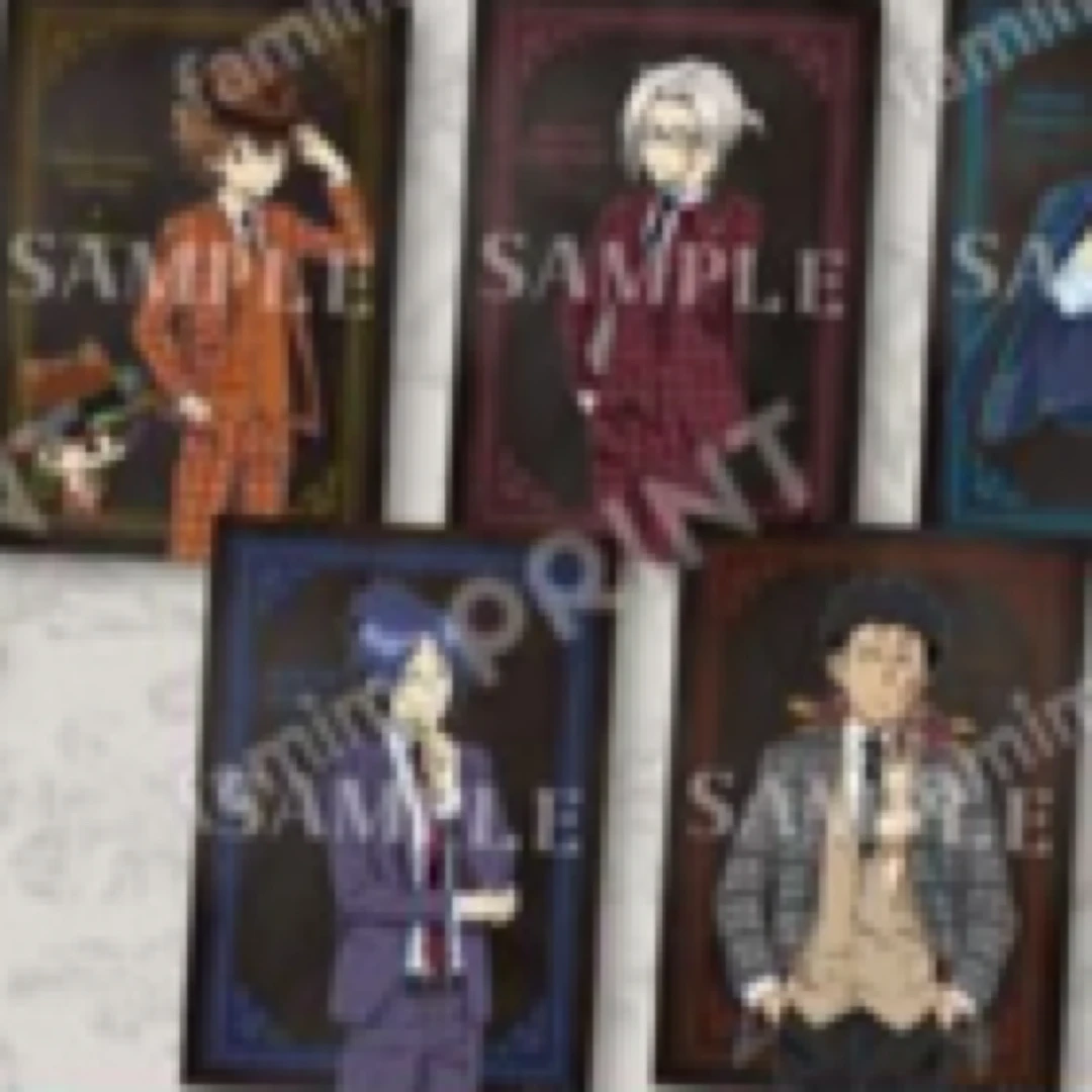 家庭教师全家便利店联动明信片背抽