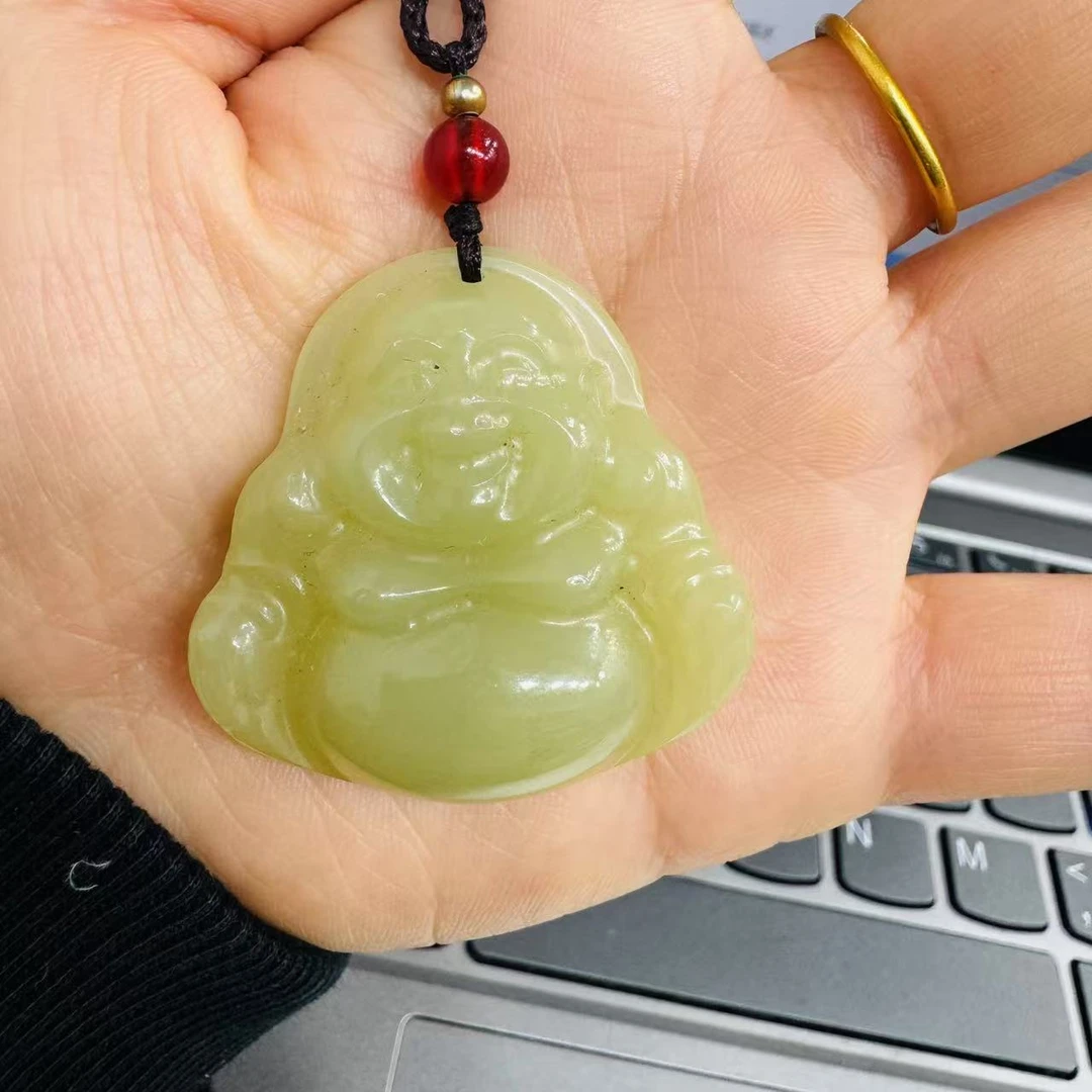 弥勒佛公挂件笑脸佛项链吊坠