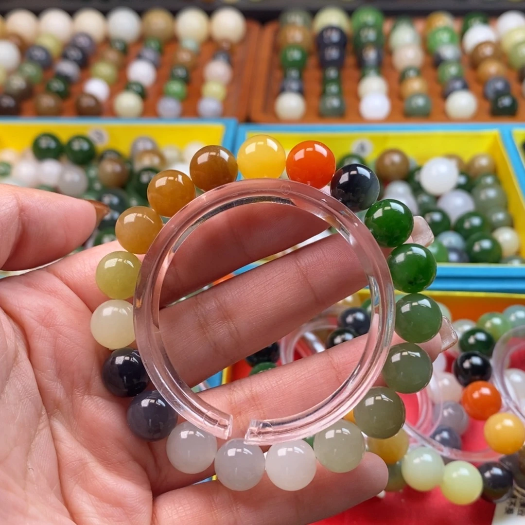 和田玉未镶嵌珠宝奇石福利多宝手串z10