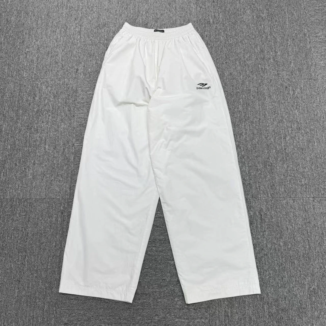 99新 Balenciaga/巴黎世家  3B刺绣字母运动裤/xxs码/编码14185