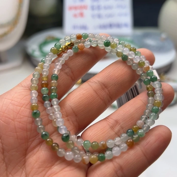 定制翡翠未镶嵌9卡4.0