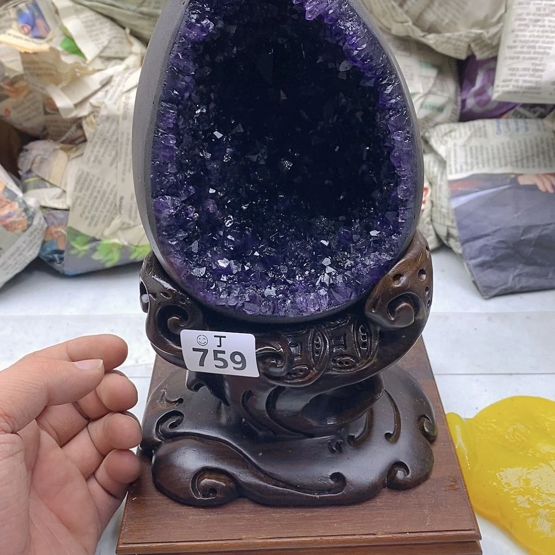 紫晶大型摆件（非配饰）未镶嵌