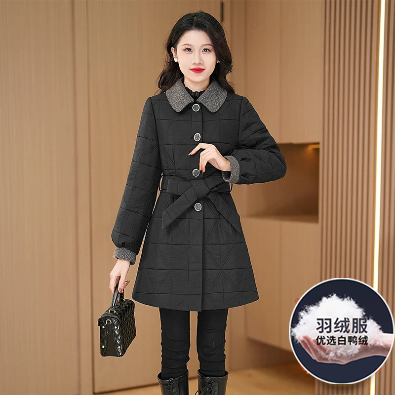 优雅新款气质时尚大气减龄休闲收腰显瘦外套23547-DXD