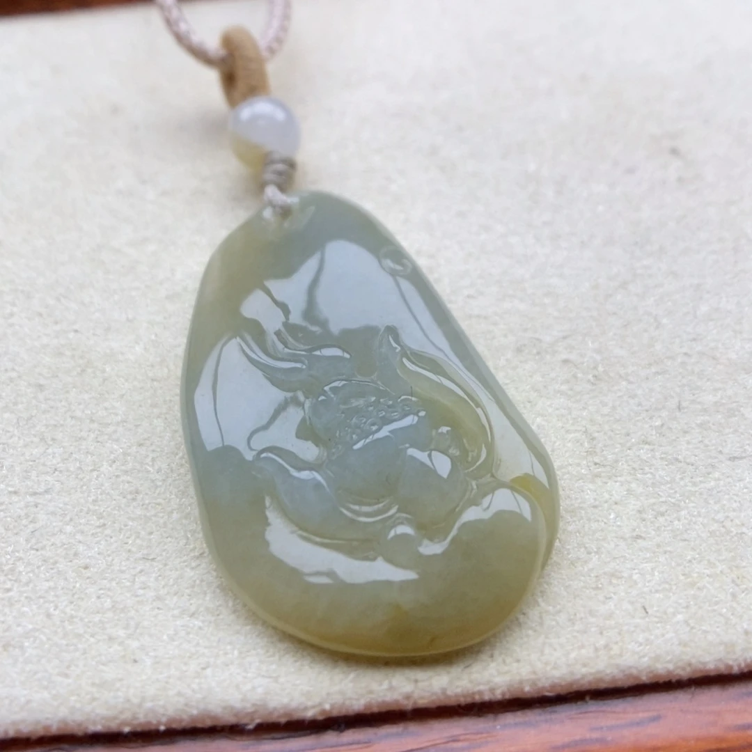 翡翠未镶嵌颈饰吊坠20