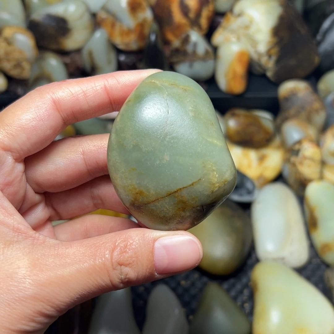 和田玉（青玉）A27未镶嵌