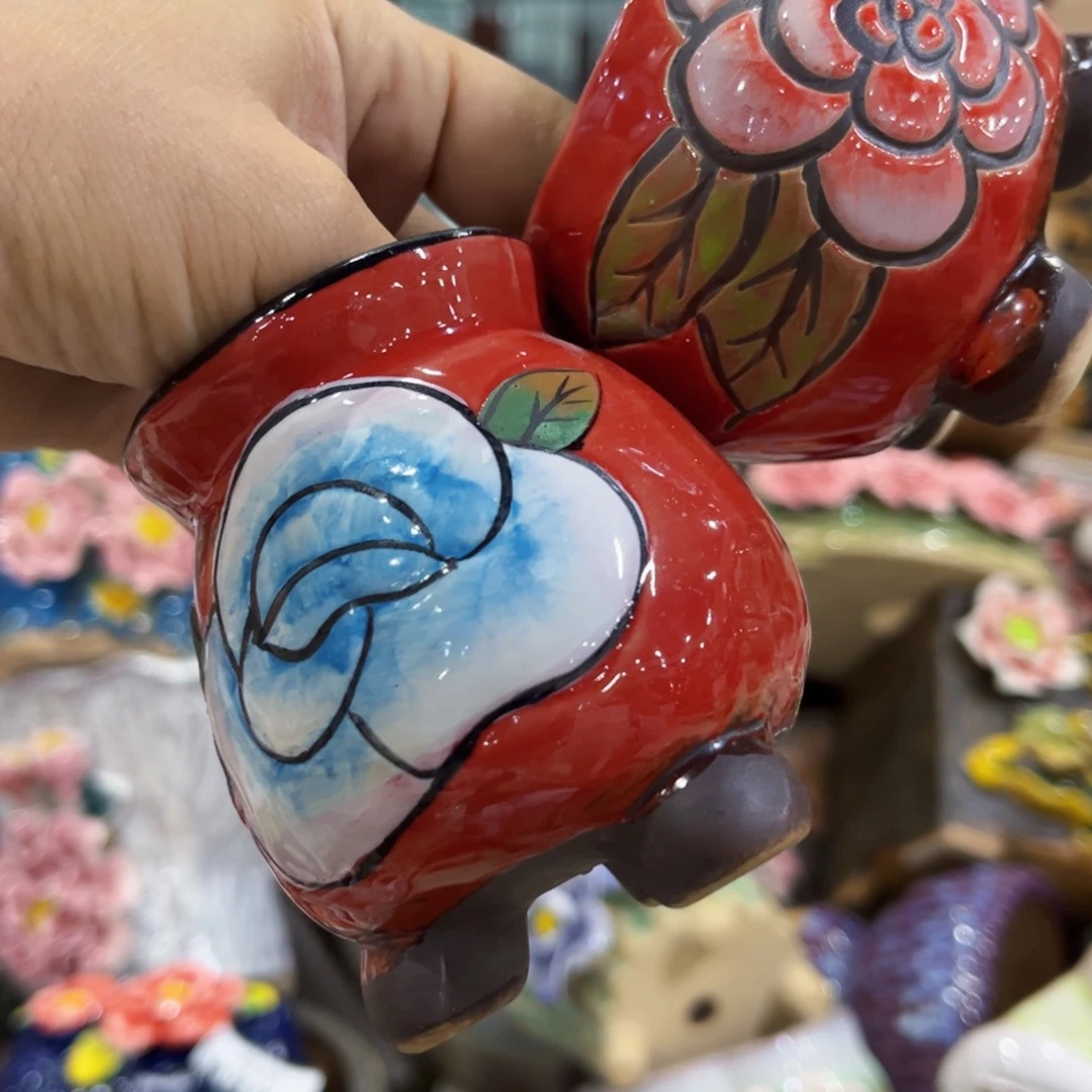 琉璃手工艺品陶瓷多肉花盆艺术品