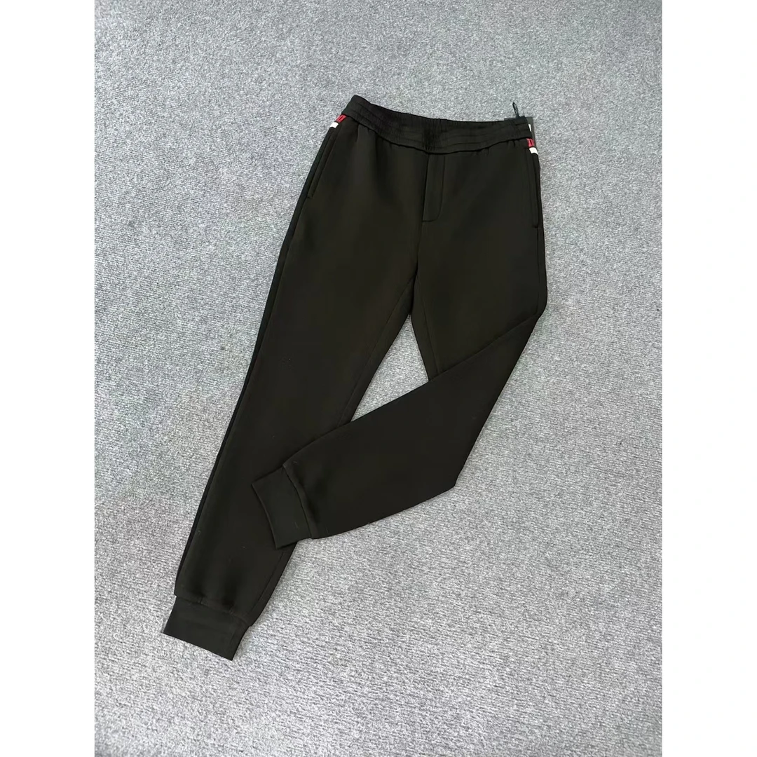 KU620男士秋冬厚款黑色净版休闲裤卫裤