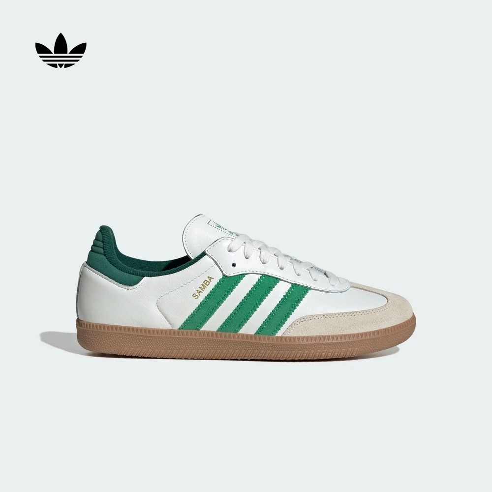 阿迪达斯三叶草「T头鞋」SAMBA OG经典板鞋德训鞋男女新款 JI3202