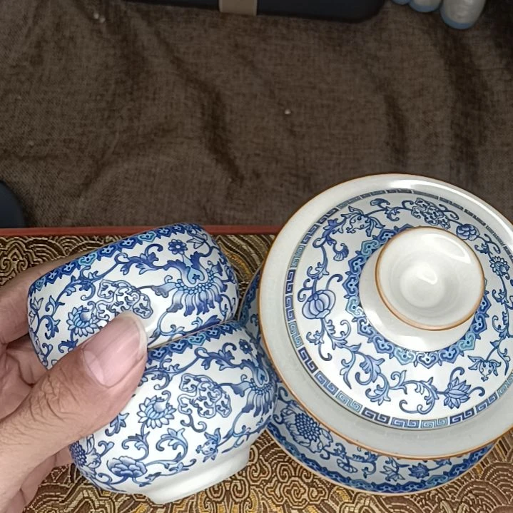 高颜值户外专用旅行茶具便携陶瓷快客杯功夫茶具泡茶器一壶二杯