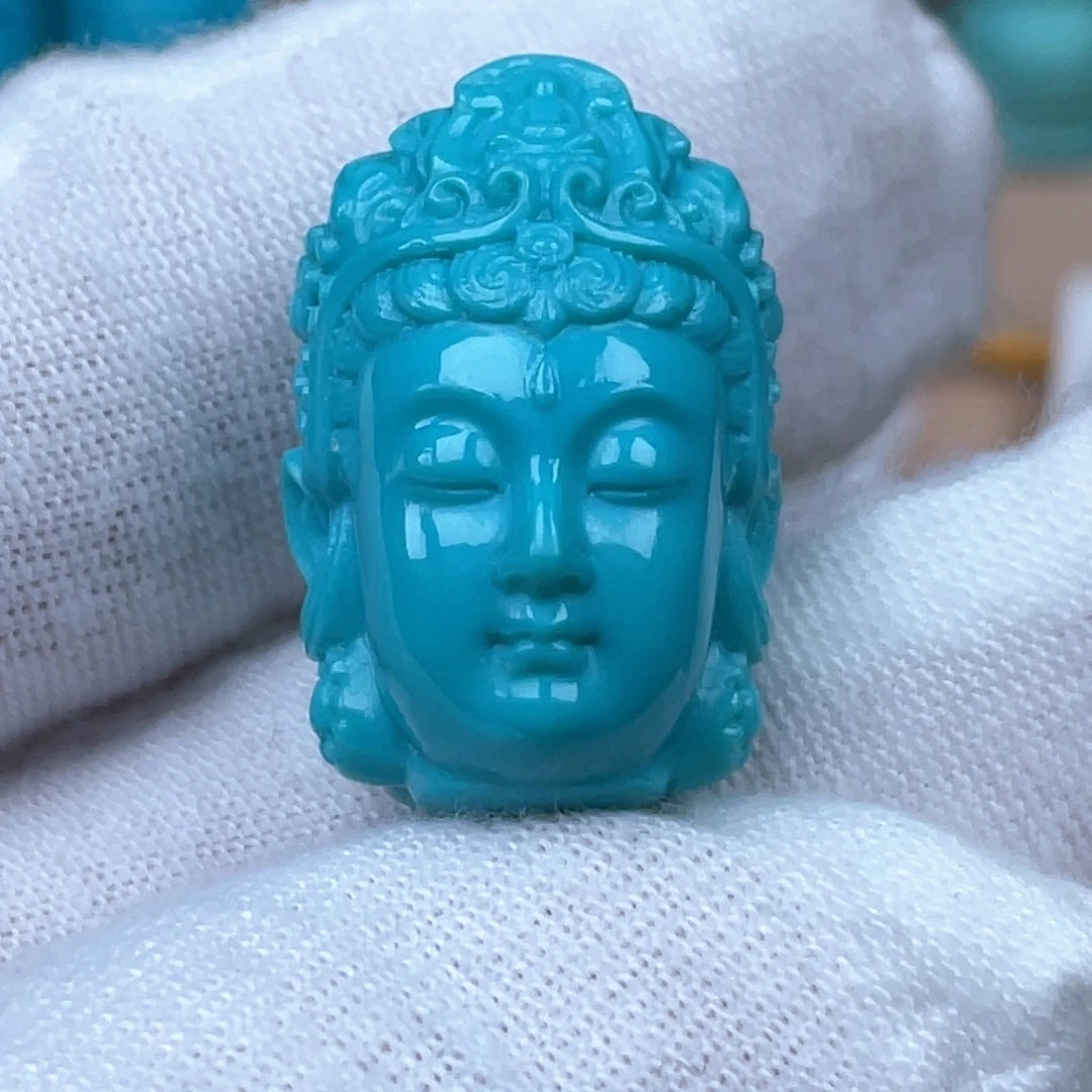 绿松石未镶嵌颈饰