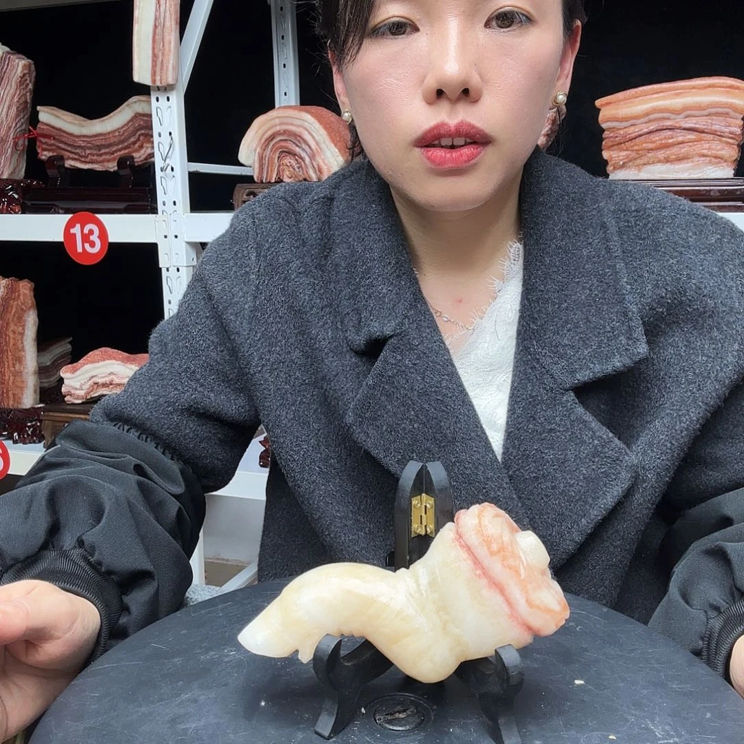 石材广西天然猪肉石头