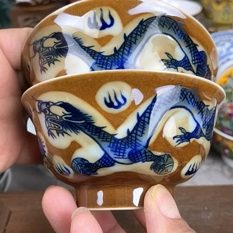 景德镇陶瓷藏式茶碗