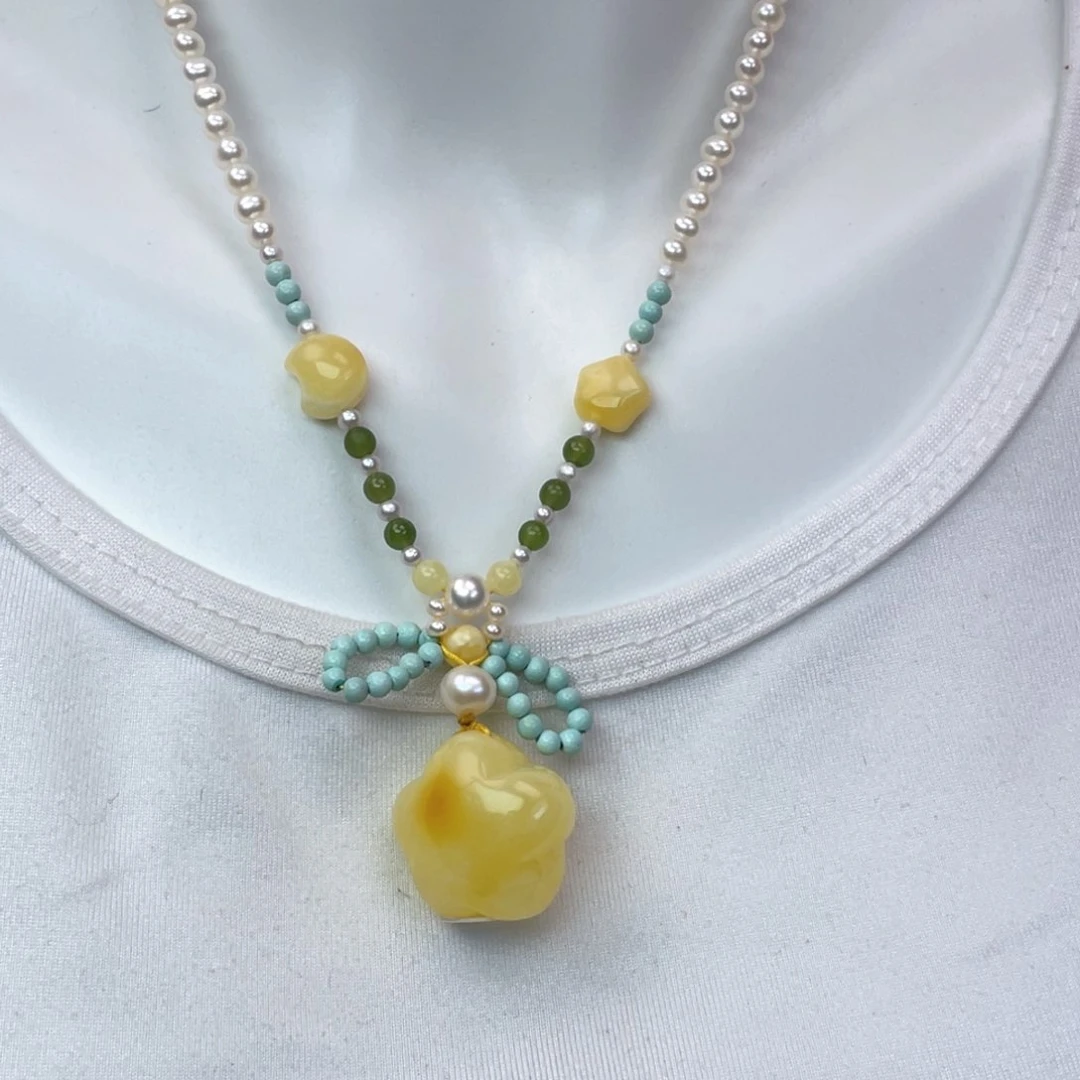 未镶嵌琥珀裸石蜜蜡