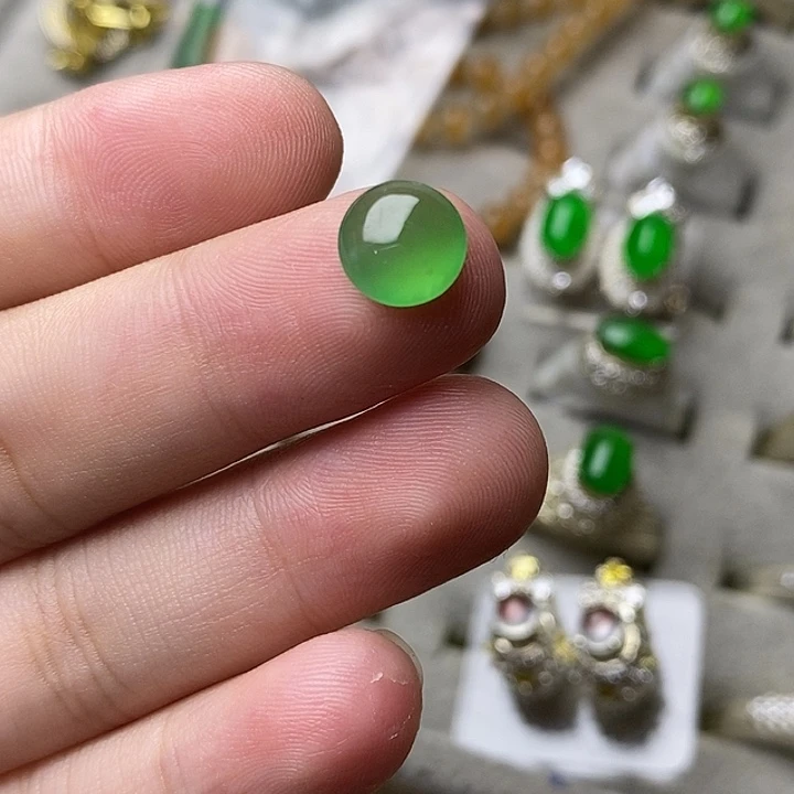 翡翠未镶嵌手链翡翠冰种