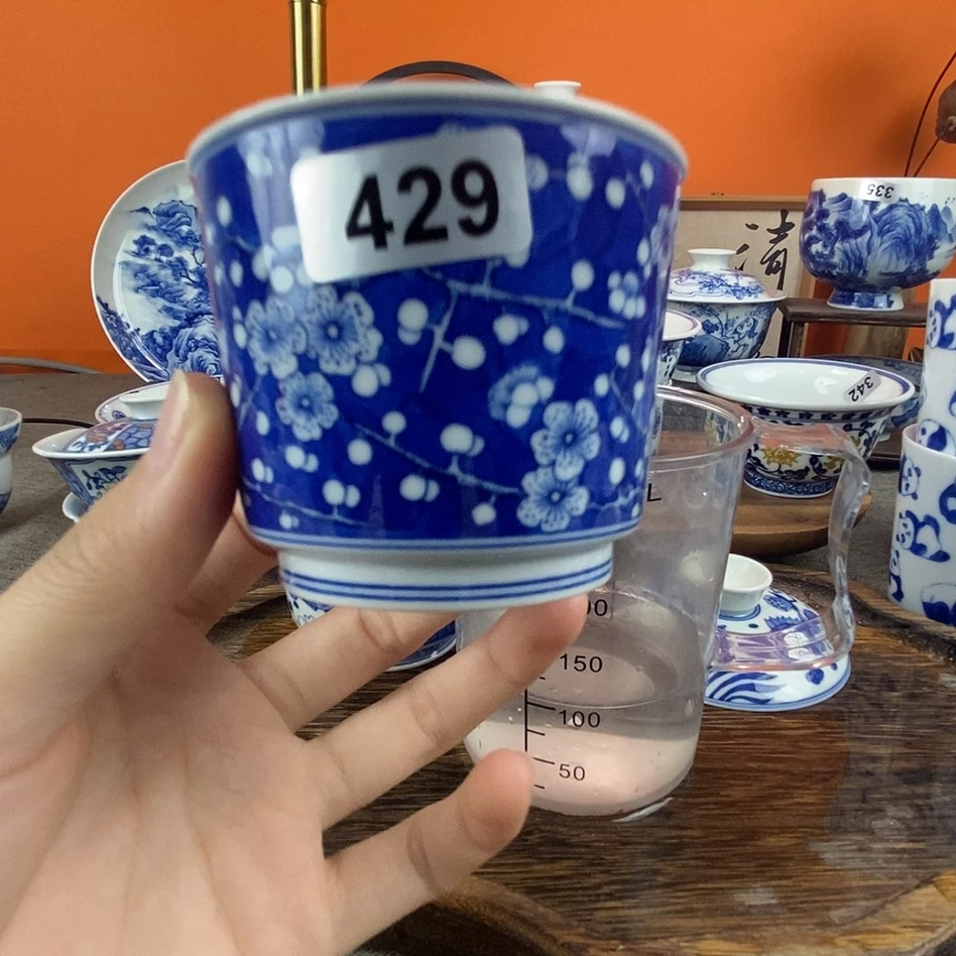 瓷片景德镇手绘青花瓷器429
