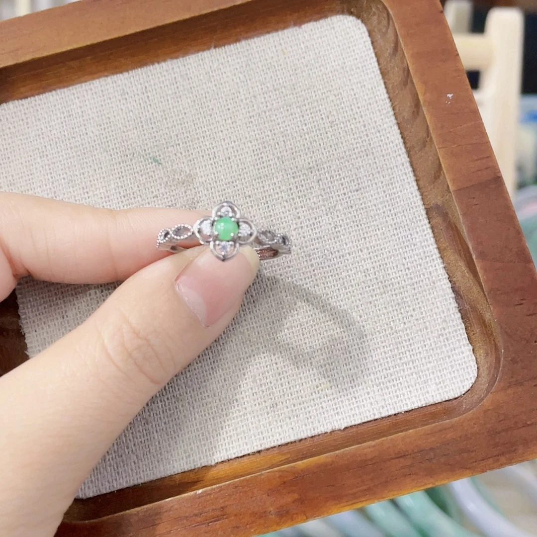 颈饰未镶嵌翡翠天然翡翠Ａ货