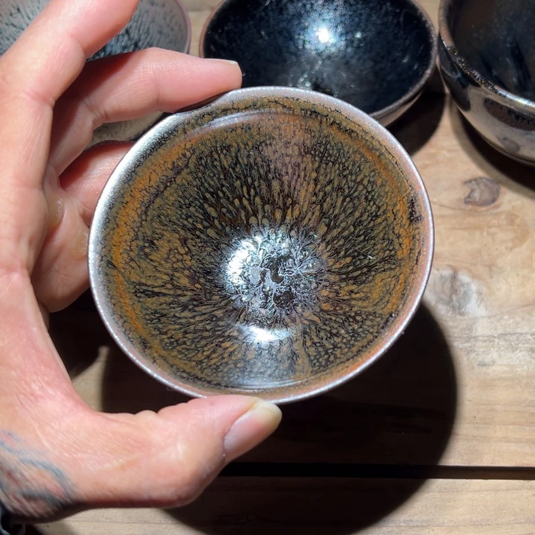 茶盏老木头柴烧建盏精选53