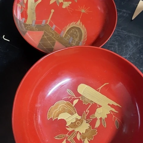 【闪购商品】碟杯*停中古瓷器默认瑕疵