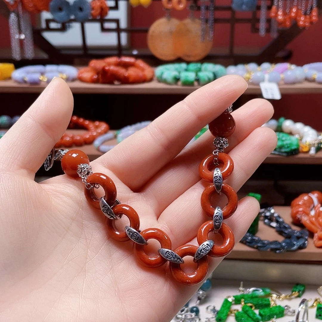 可***兴翡翠未镶嵌手链饰品