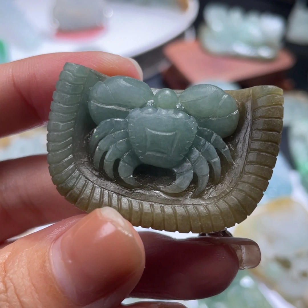 定制翡翠未镶嵌知****毛货