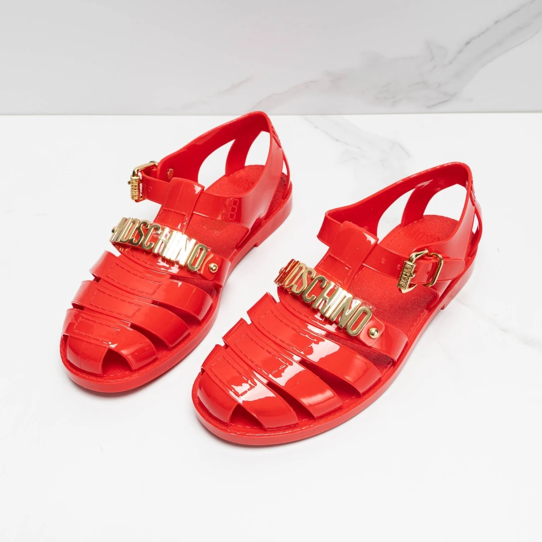 全新未使用/Moschino 女士罗马凉鞋MNGS00126