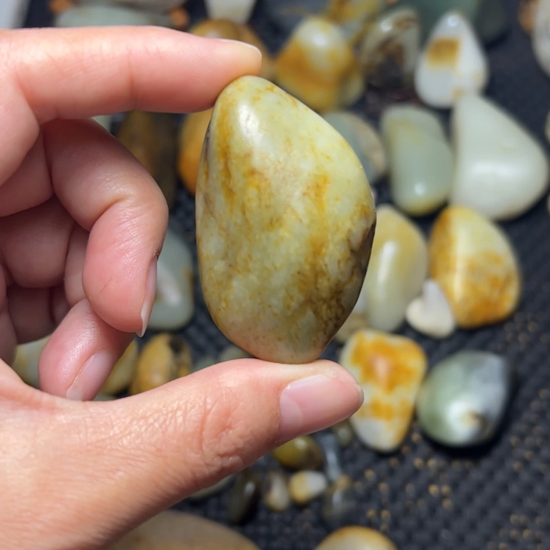 和田玉未镶嵌挂件B11