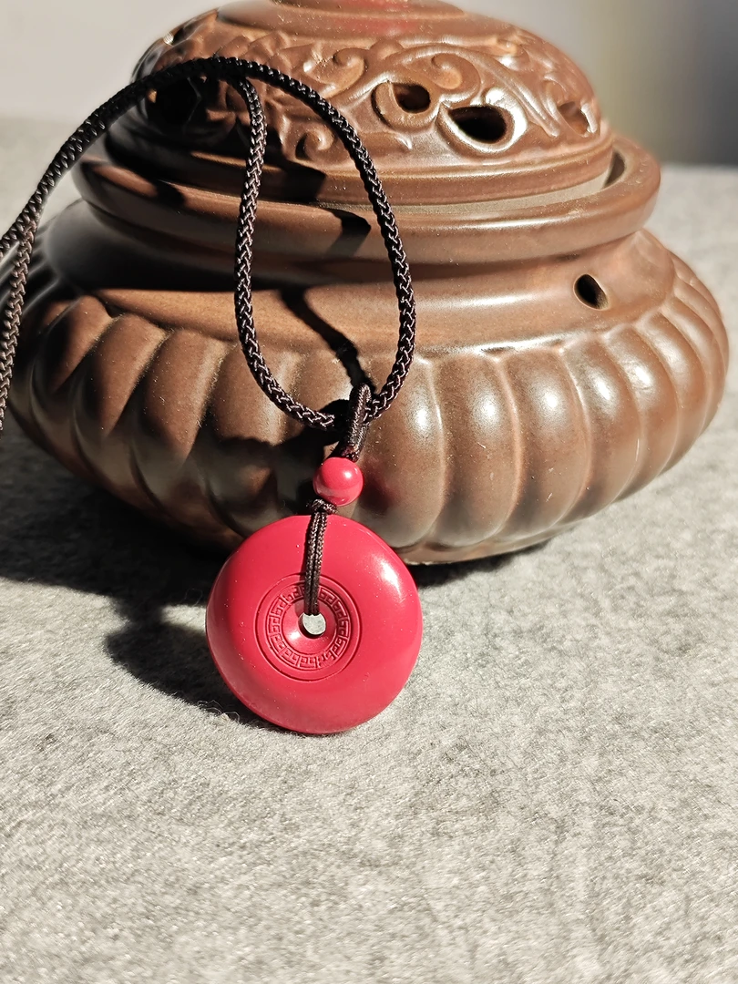 红色时尚中式挂件