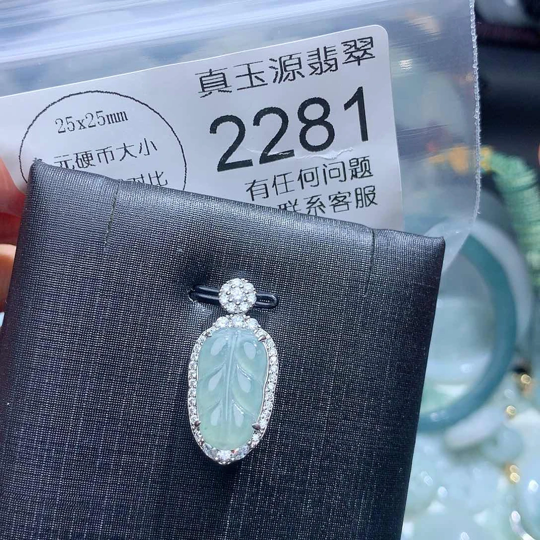 翡翠颈饰未镶嵌2281。