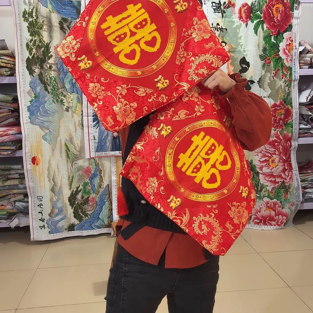 棉十字绣成品出售
