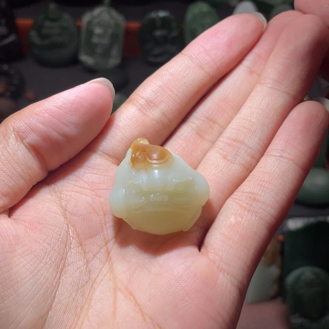 和田玉未镶嵌吊坠(不含链)@***水