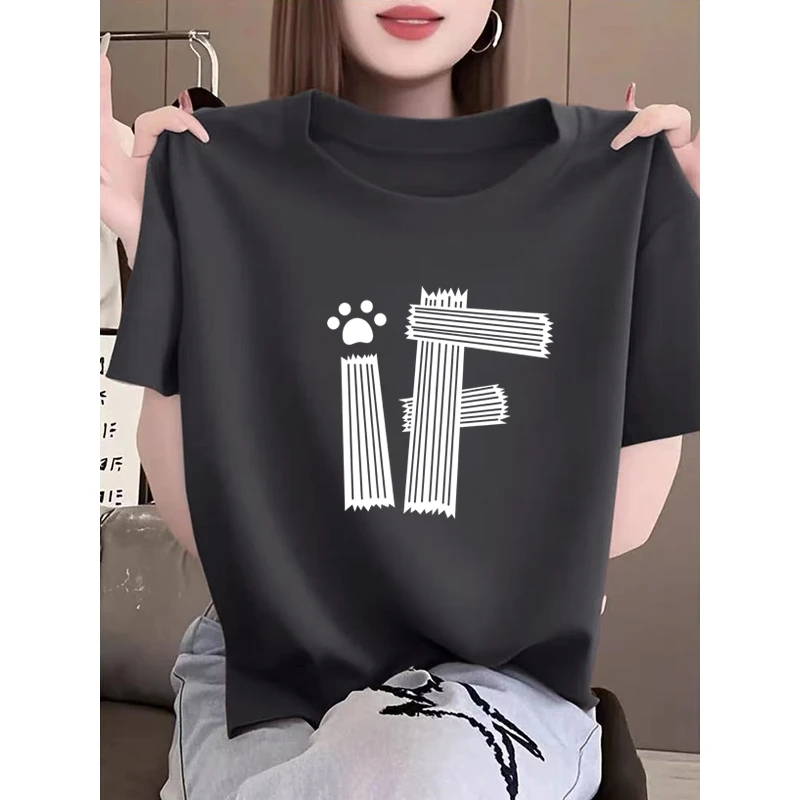 小众设计感正肩短袖t恤女2025新款时尚百搭洋气灰色上衣体恤夏季