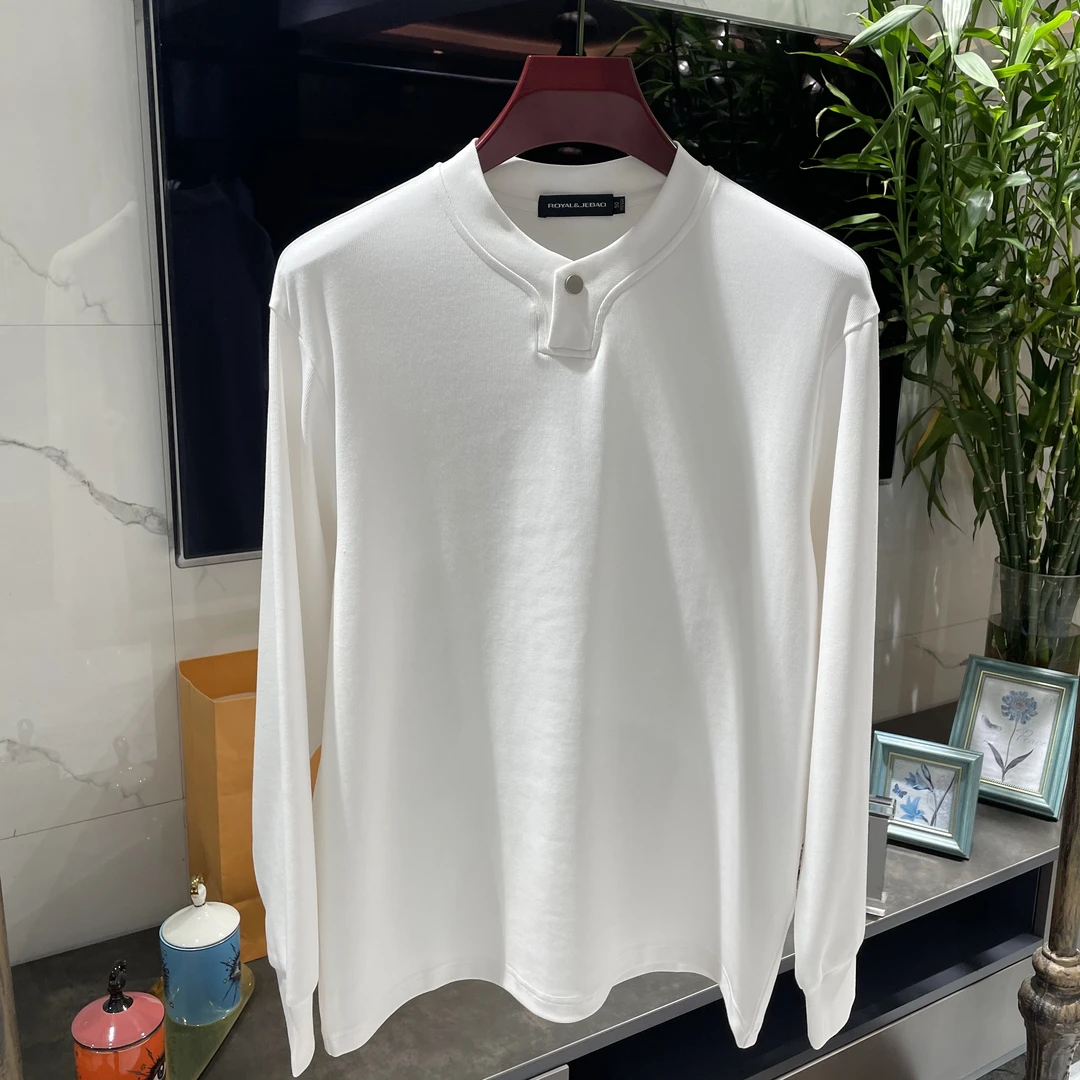 【孟璐高端·轻奢男装】LL｜MENGLU2025｜高端欧货长袖T恤卫衣