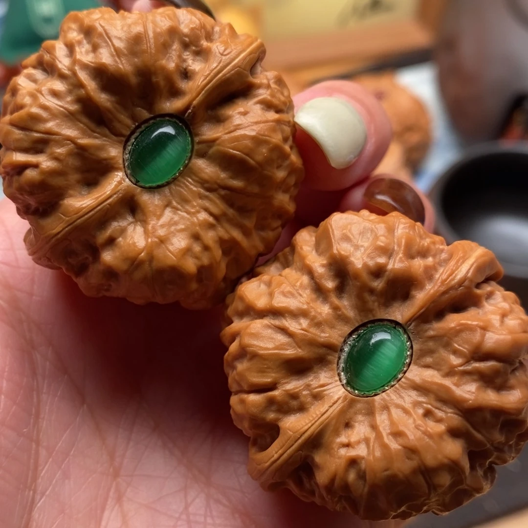 把件文玩核桃40尺寸蛤蟆头