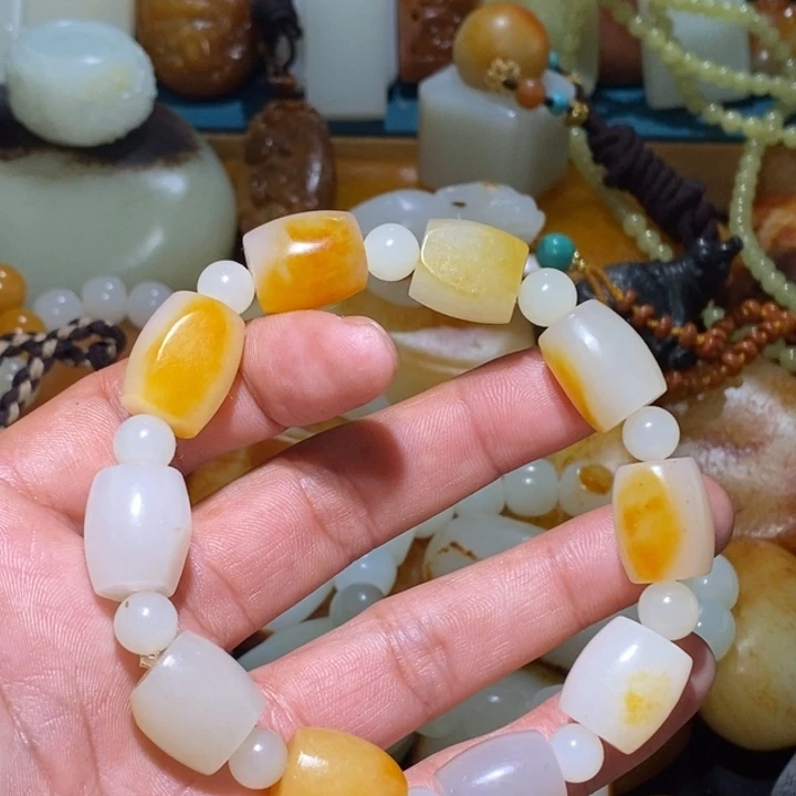 和田玉未镶嵌项圈