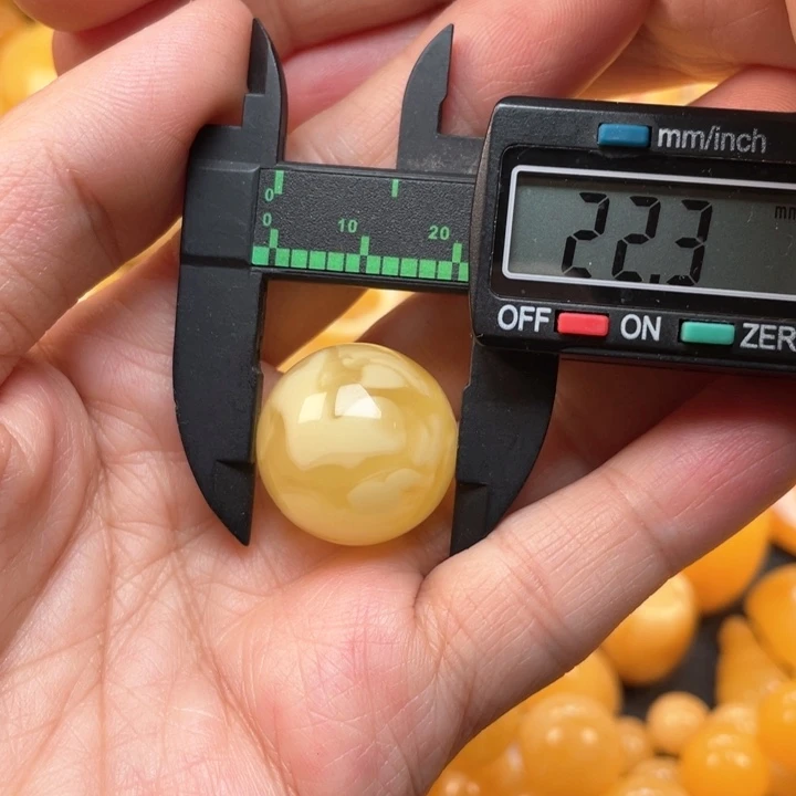 蜜蜡裸石未镶嵌煤***銷蜜蜡珠子