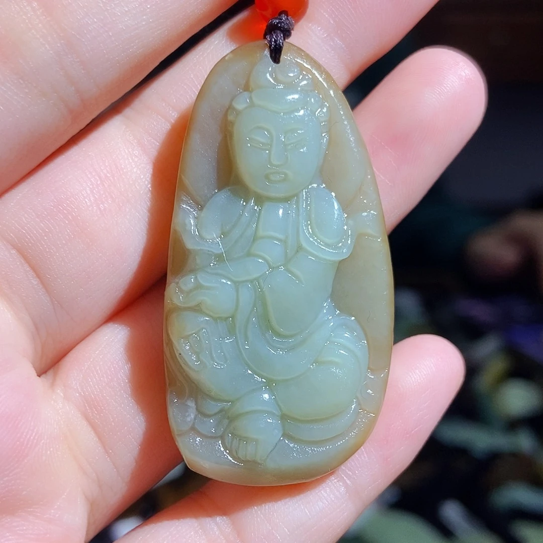 颈饰未镶嵌和田玉