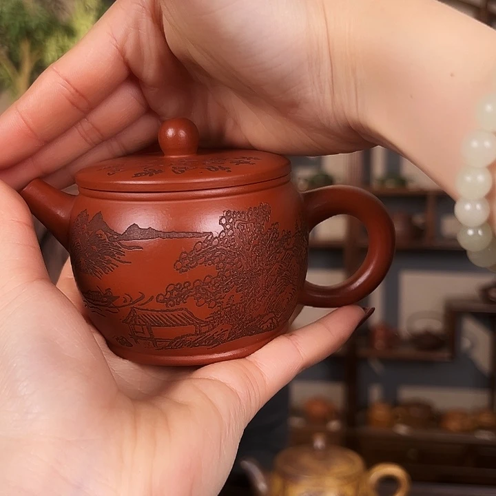 紫砂茶壶宜兴紫光堂