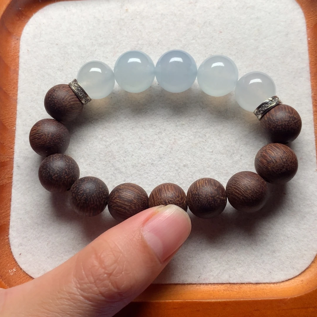 翡翠未镶嵌手链11.9-13mm