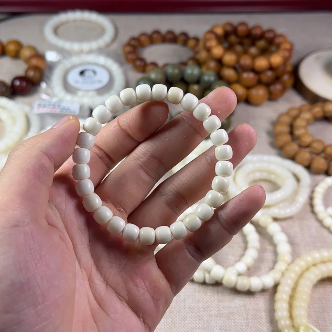 安***呆白玉菩提手串1111111
