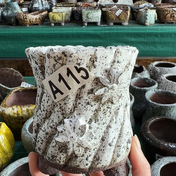 内口8高11粗陶手工