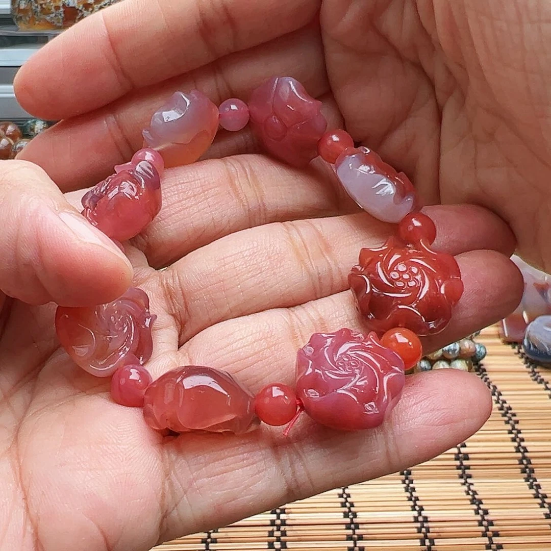 玛瑙/玉髓珠宝半成品未镶嵌