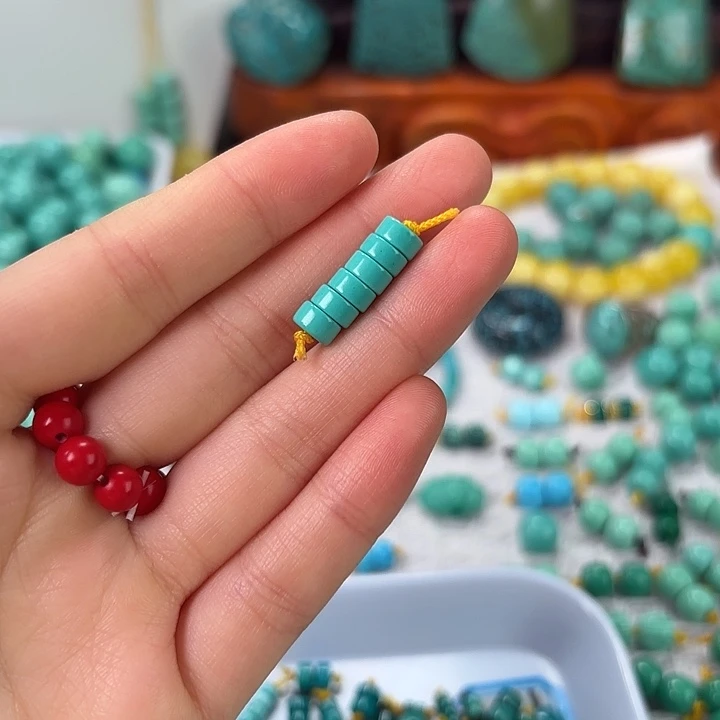 南红玛瑙未镶嵌手链绿松石