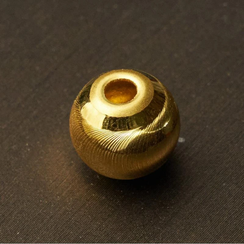 【金展珠宝】 足金 猫眼珠配件 转运珠