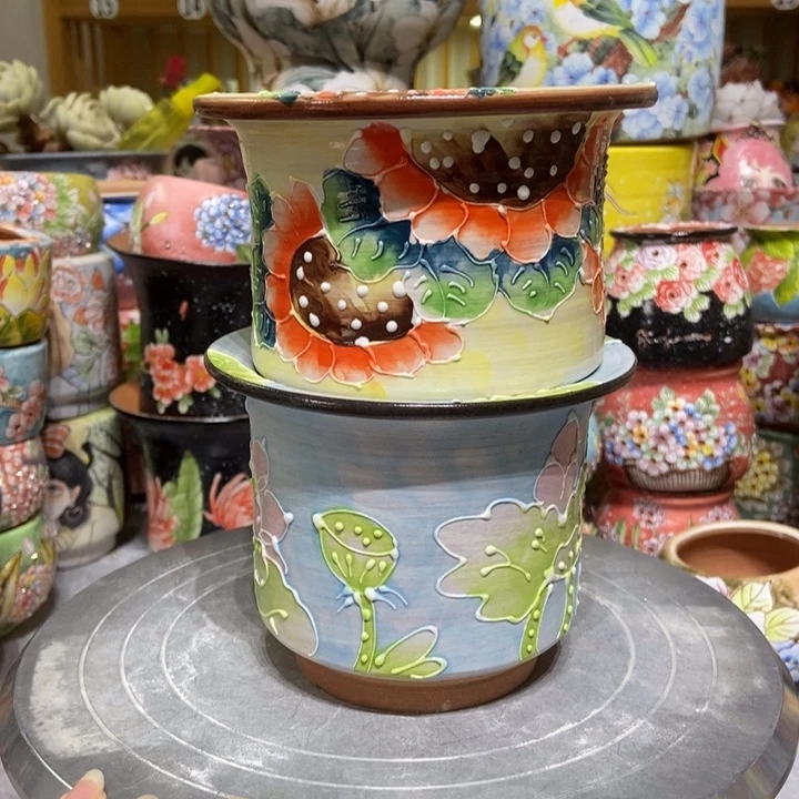 景德镇艺术手绘作品